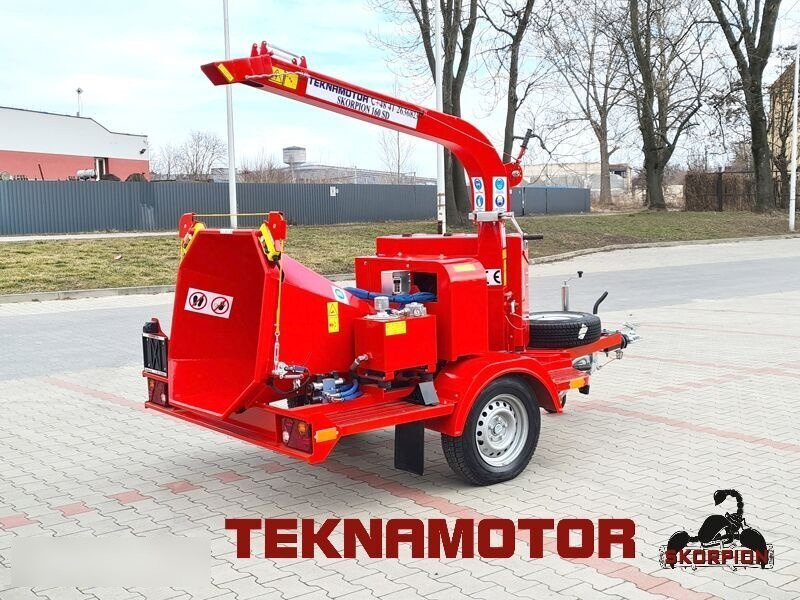Teknamotor Skorpion 160 SD - Šķeldotājs: foto 3 Teknamotor Skorpion 160 SD - Šķeldotājs: foto 3