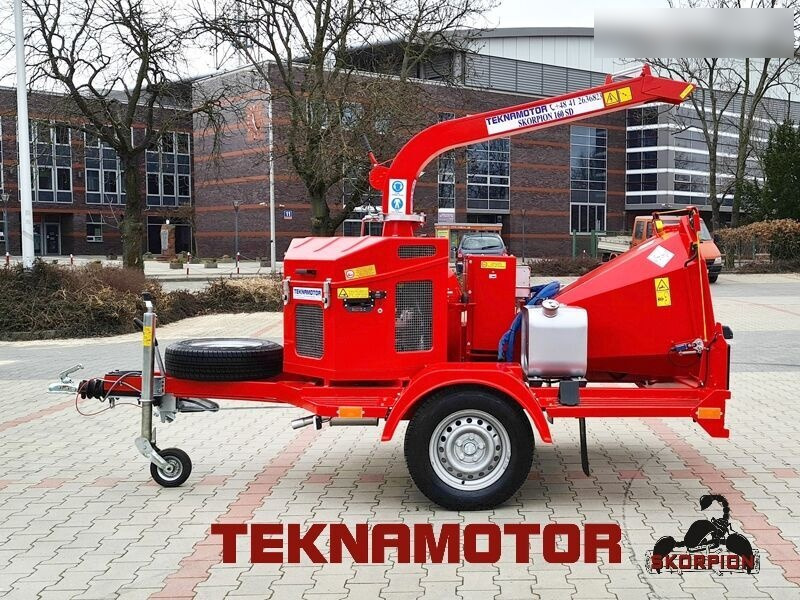 Teknamotor Skorpion 160 SD - Šķeldotājs: foto 4 Teknamotor Skorpion 160 SD - Šķeldotājs: foto 4