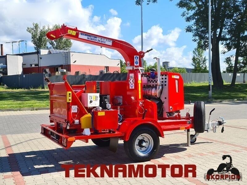 Teknamotor Skorpion 250 SDTG - Šķeldotājs: foto 2 Teknamotor Skorpion 250 SDTG - Šķeldotājs: foto 2