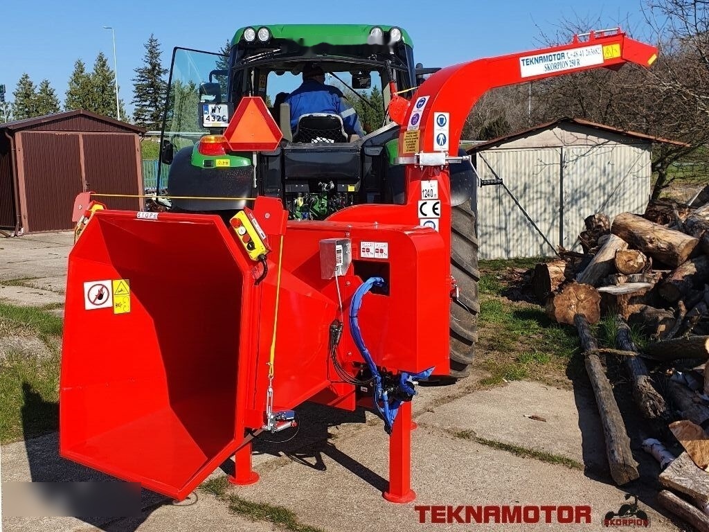 Teknamotor Skorpion 250R - Šķeldotājs: foto 2 Teknamotor Skorpion 250R - Šķeldotājs: foto 2