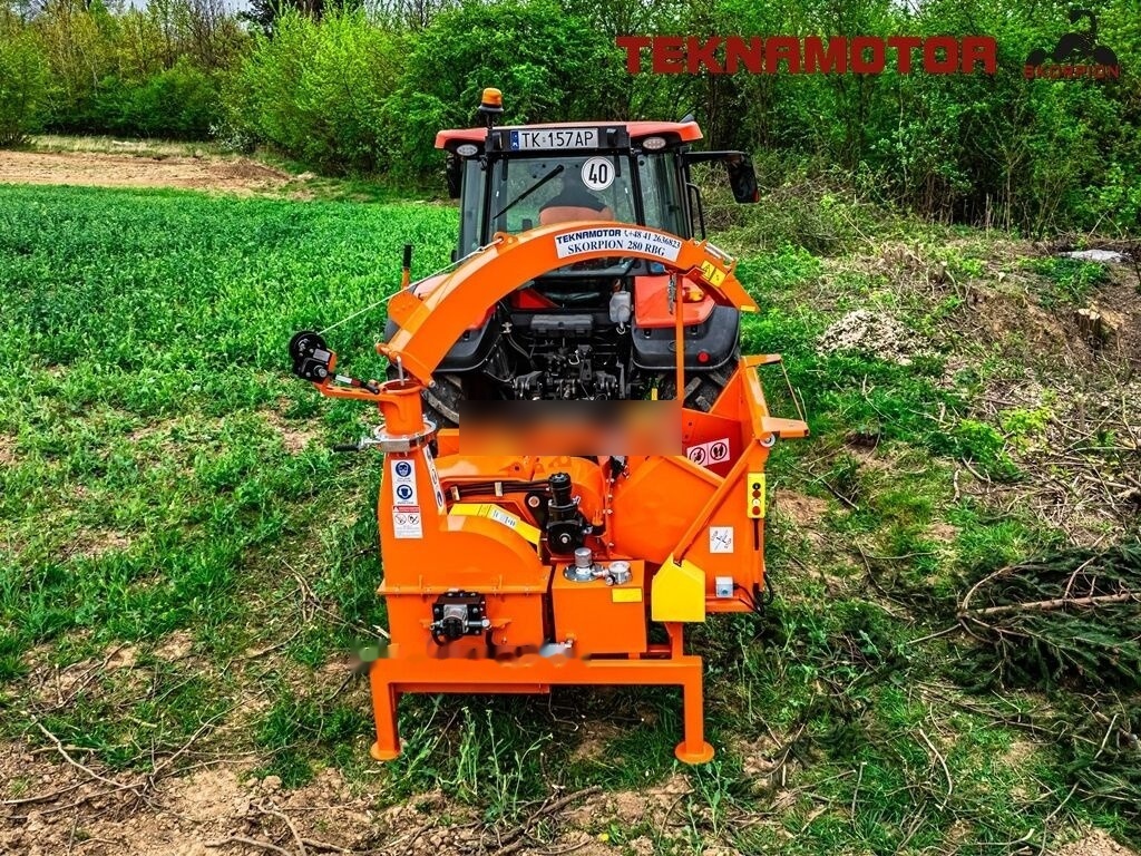 Teknamotor Skorpion 280 RBG - Šķeldotājs: foto 4 Teknamotor Skorpion 280 RBG - Šķeldotājs: foto 4