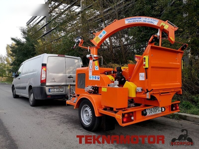 Teknamotor Skorpion 280 SDBG - Šķeldotājs: foto 5 Teknamotor Skorpion 280 SDBG - Šķeldotājs: foto 5
