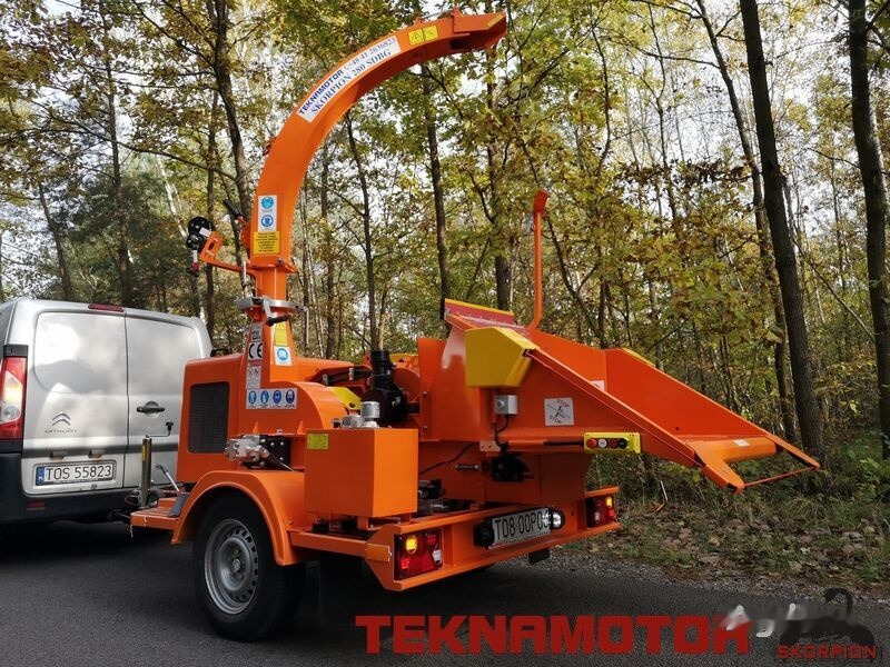 Teknamotor Skorpion 280 SDBG - Šķeldotājs: foto 3 Teknamotor Skorpion 280 SDBG - Šķeldotājs: foto 3