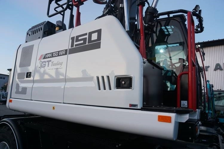 Riteņu ekskavators Hidromek HMK 150WR-5 *Uthyres*: foto 9