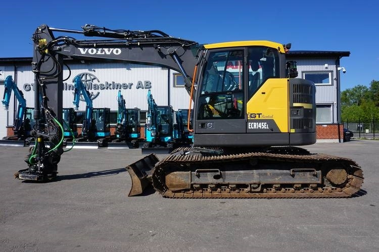 Volvo ECR 145EL - Kāpurķēžu ekskavators: foto 1 Volvo ECR 145EL - Kāpurķēžu ekskavators: foto 1