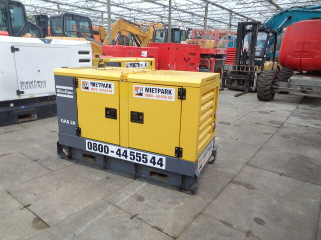 Atlas Copco QAS20 - Elektroģenerators: foto 2 Atlas Copco QAS20 - Elektroģenerators: foto 2
