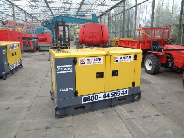 Atlas Copco QAS20 - Elektroģenerators: foto 1 Atlas Copco QAS20 - Elektroģenerators: foto 1