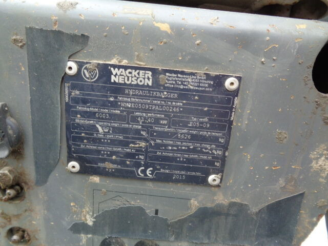 WACKER NEUSON 6003 līzingu WACKER NEUSON 6003: foto 11