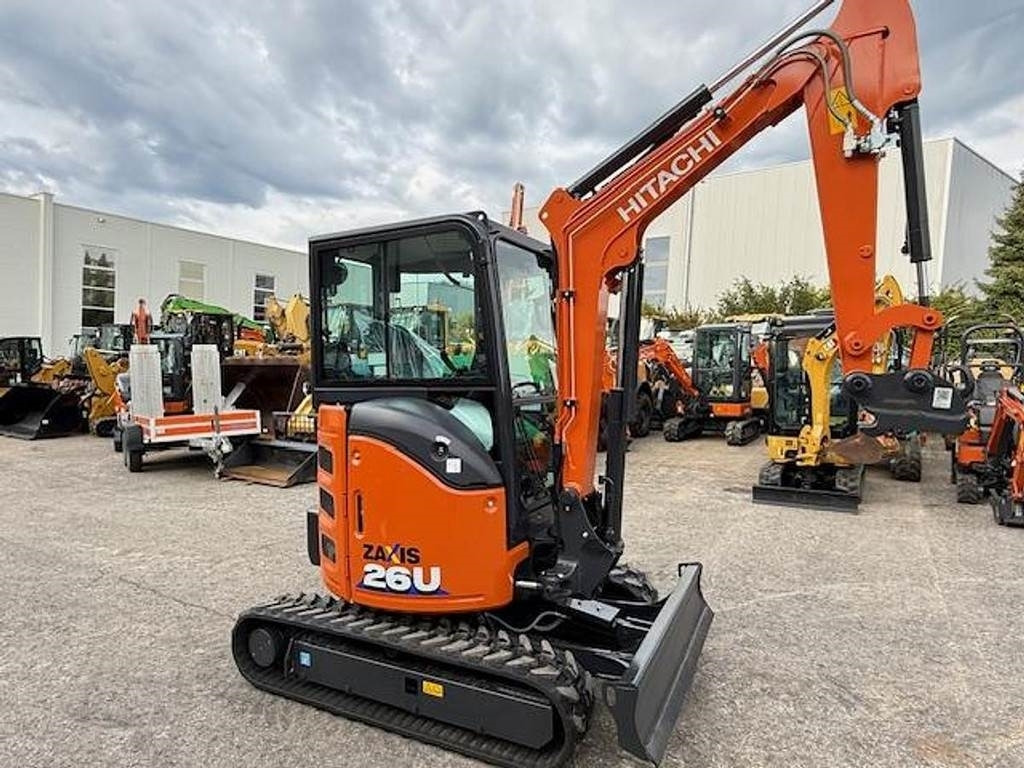 Hitachi ZX26 U-6 - Mini-ekskavators: foto 3 Hitachi ZX26 U-6 - Mini-ekskavators: foto 3