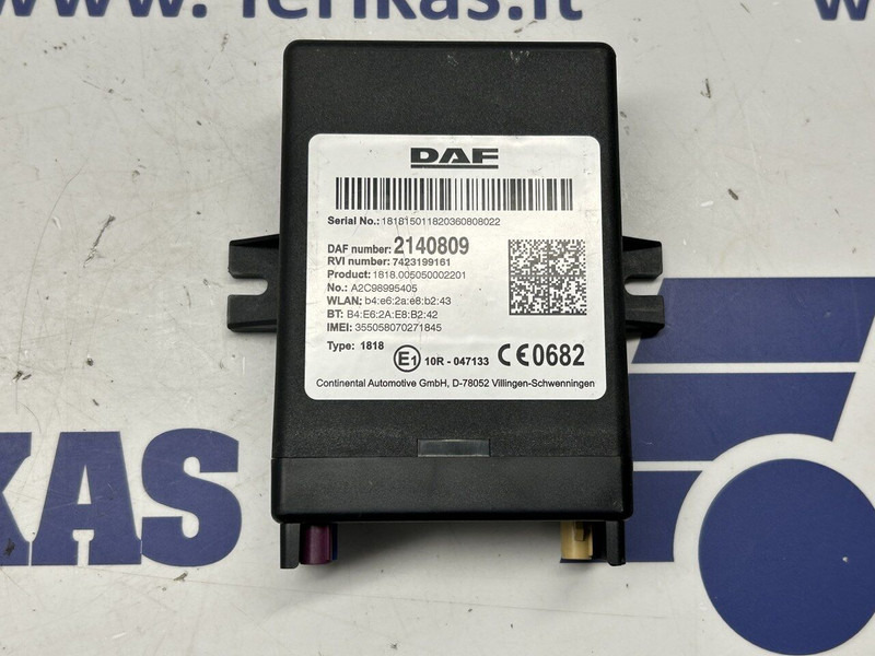 DAF GPS module - Elektroniskais vadības bloks (ECU) - Kravas automašīna: foto 1 DAF GPS module - Elektroniskais vadības bloks (ECU) - Kravas automašīna: foto 1