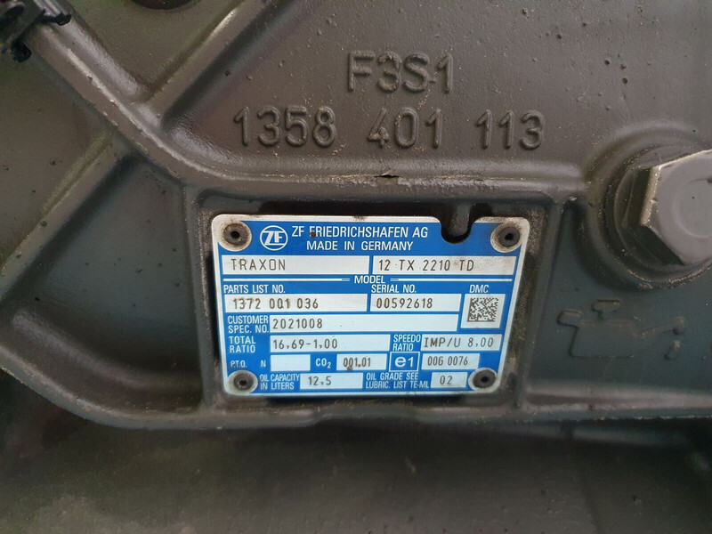 DAF TRAXON 12 TX 2210 TD - Pārnesumkārba - Kravas automašīna: foto 5 DAF TRAXON 12 TX 2210 TD - Pārnesumkārba - Kravas automašīna: foto 5