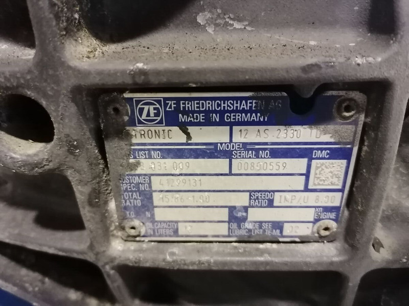 Iveco 12AS2330TD - Pārnesumkārba - Kravas automašīna: foto 4 Iveco 12AS2330TD - Pārnesumkārba - Kravas automašīna: foto 4