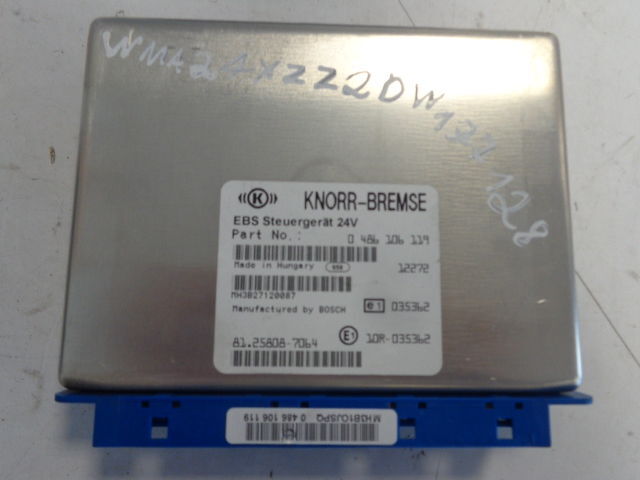 KNORR-BREMSE EBS control unit ( WORLDWIDE DELIVERY ) - Elektroniskais vadības bloks (ECU) - Kravas automašīna: foto 1 KNORR-BREMSE EBS control unit ( WORLDWIDE DELIVERY ) - Elektroniskais vadības bloks (ECU) - Kravas automašīna: foto 1