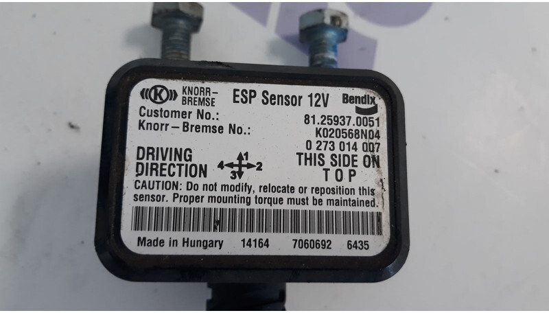KNORR-BREMSE ESP sensor - Sensors - Kravas automašīna: foto 3 KNORR-BREMSE ESP sensor - Sensors - Kravas automašīna: foto 3