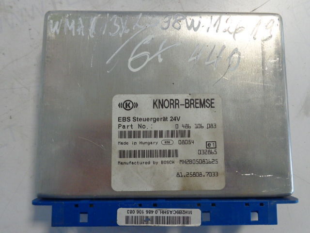 MAN EBS - Elektroniskais vadības bloks (ECU) - Kravas automašīna: foto 1 MAN EBS - Elektroniskais vadības bloks (ECU) - Kravas automašīna: foto 1