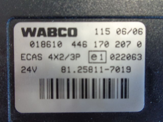 MAN ECAS (WORLDWIDE DELIVERY) - Elektroniskais vadības bloks (ECU) - Kravas automašīna: foto 2 MAN ECAS (WORLDWIDE DELIVERY) - Elektroniskais vadības bloks (ECU) - Kravas automašīna: foto 2