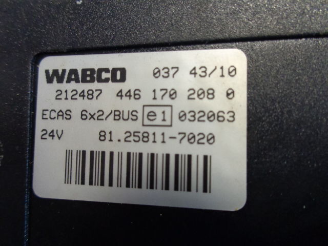 MAN ECAS (WORLDWIDE DELIVERY) - Elektroniskais vadības bloks (ECU) - Kravas automašīna: foto 2 MAN ECAS (WORLDWIDE DELIVERY) - Elektroniskais vadības bloks (ECU) - Kravas automašīna: foto 2