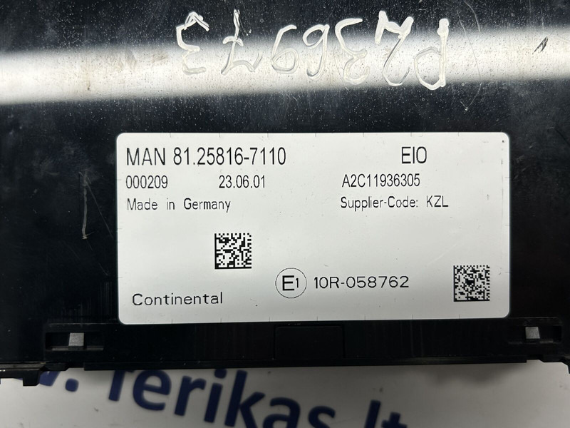 MAN EIO - Elektroniskais vadības bloks (ECU) - Kravas automašīna: foto 4 MAN EIO - Elektroniskais vadības bloks (ECU) - Kravas automašīna: foto 4