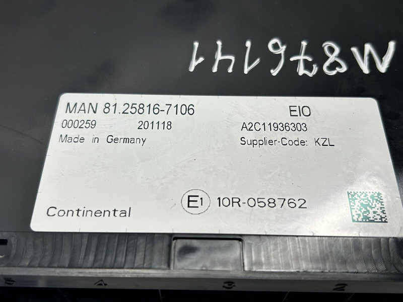 MAN EIO - Elektroniskais vadības bloks (ECU) - Kravas automašīna: foto 4 MAN EIO - Elektroniskais vadības bloks (ECU) - Kravas automašīna: foto 4
