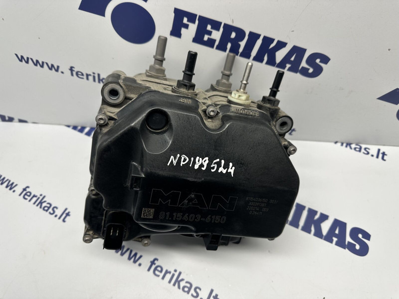 MAN TGX - Izplūdes sistēma - Kravas automašīna: foto 1 MAN TGX - Izplūdes sistēma - Kravas automašīna: foto 1