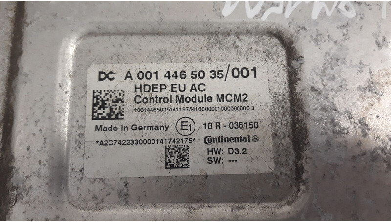Mercedes-Benz OM471LA control unit MCM2 - Elektroniskais vadības bloks (ECU) - Kravas automašīna: foto 3 Mercedes-Benz OM471LA control unit MCM2 - Elektroniskais vadības bloks (ECU) - Kravas automašīna: foto 3