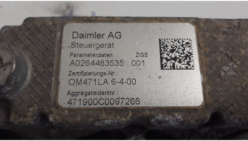 Mercedes-Benz OM471LA control unit MCM2 - Elektroniskais vadības bloks (ECU) - Kravas automašīna: foto 4 Mercedes-Benz OM471LA control unit MCM2 - Elektroniskais vadības bloks (ECU) - Kravas automašīna: foto 4