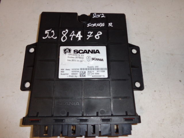 Scania OPC5/RET2 E5 control unit - Elektroniskais vadības bloks (ECU) - Kravas automašīna: foto 1 Scania OPC5/RET2 E5 control unit - Elektroniskais vadības bloks (ECU) - Kravas automašīna: foto 1