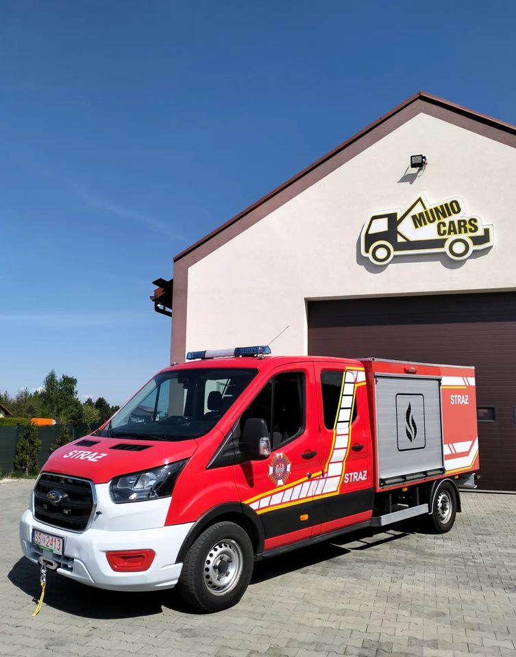 Ford Transit 2.0 TDCI Straż Strażacki Pożarniczy - Ugunsdzēsēju mašīna: foto 2 Ford Transit 2.0 TDCI Straż Strażacki Pożarniczy - Ugunsdzēsēju mašīna: foto 2