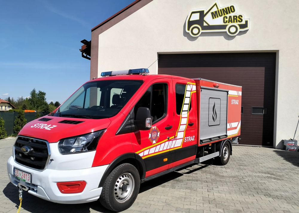 Ford Transit 2.0 TDCI Straż Strażacki Pożarniczy - Ugunsdzēsēju mašīna: foto 1 Ford Transit 2.0 TDCI Straż Strażacki Pożarniczy - Ugunsdzēsēju mašīna: foto 1