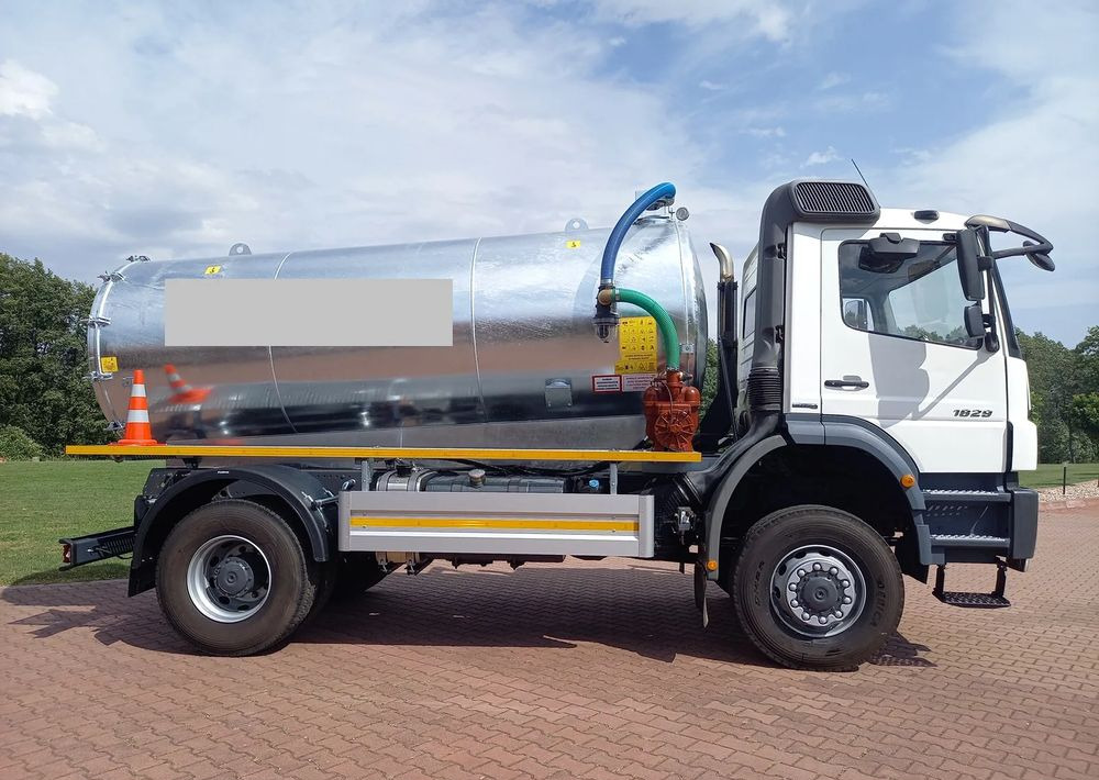 Mercedes-Benz AXOR 1829 4X4 4 WD ALLOARD - Autocisterna: foto 1 Mercedes-Benz AXOR 1829 4X4 4 WD ALLOARD - Autocisterna: foto 1
