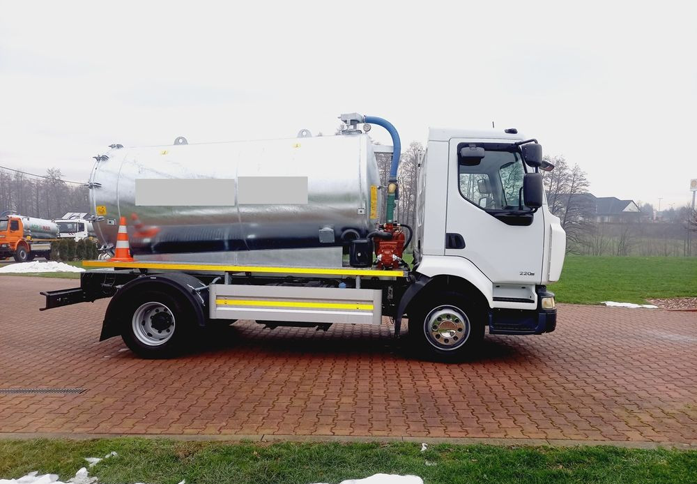 Renault MIDLUM 220 DXI EURO 5 ASENIZACJA 7000 LITRÓW ASENIZACYJNY BECZKA - Autocisterna: foto 1 Renault MIDLUM 220 DXI EURO 5 ASENIZACJA 7000 LITRÓW ASENIZACYJNY BECZKA - Autocisterna: foto 1
