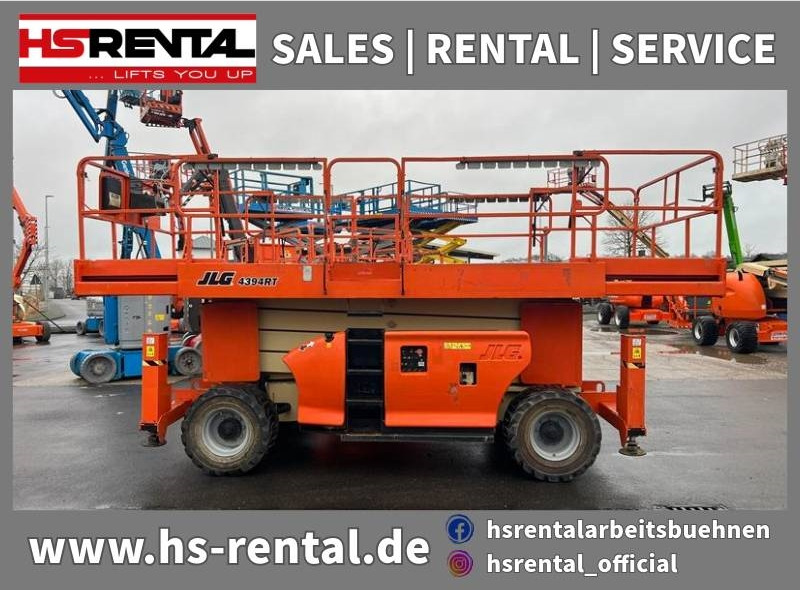 JLG 4394 RT diesel 4x4 15m (1747) - Šķērveida pacēlājs: foto 1 JLG 4394 RT diesel 4x4 15m (1747) - Šķērveida pacēlājs: foto 1