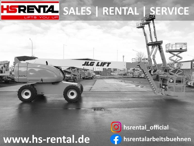 JLG 660SJ diesel 4x4 22m (1795) - Teleskopiskais pacēlājs: foto 1 JLG 660SJ diesel 4x4 22m (1795) - Teleskopiskais pacēlājs: foto 1