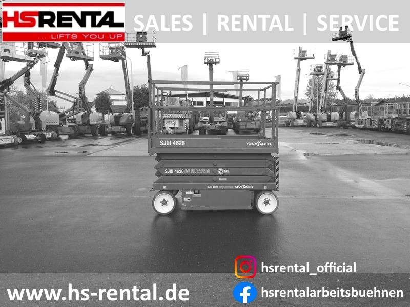 Skyjack SJ4626 elektro 10m (1478) - Šķērveida pacēlājs: foto 1 Skyjack SJ4626 elektro 10m (1478) - Šķērveida pacēlājs: foto 1