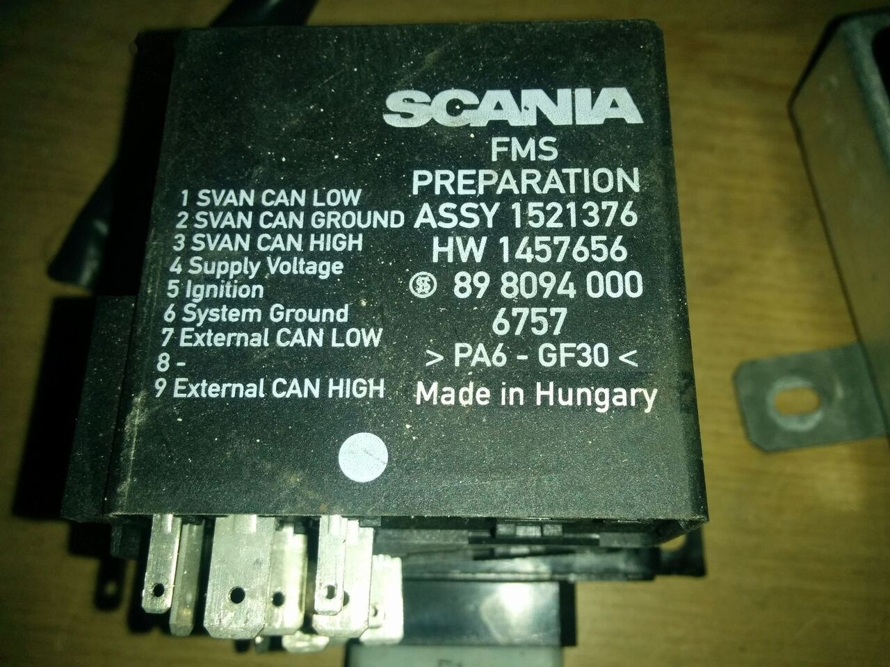 Bosch 0285001160 Airbag Sensor 1438746 Scania - Elektroniskais vadības bloks (ECU) - Autobuss: foto 2 Bosch 0285001160 Airbag Sensor 1438746 Scania - Elektroniskais vadības bloks (ECU) - Autobuss: foto 2