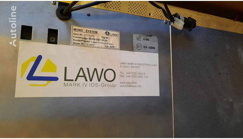 Iveco Mobitec LG2010000-000 Lawo D-76437 .Hanover OL020A.1780556(18568 - Mērinstrumentu panelis: foto 4 Iveco Mobitec LG2010000-000 Lawo D-76437 .Hanover OL020A.1780556(18568 - Mērinstrumentu panelis: foto 4