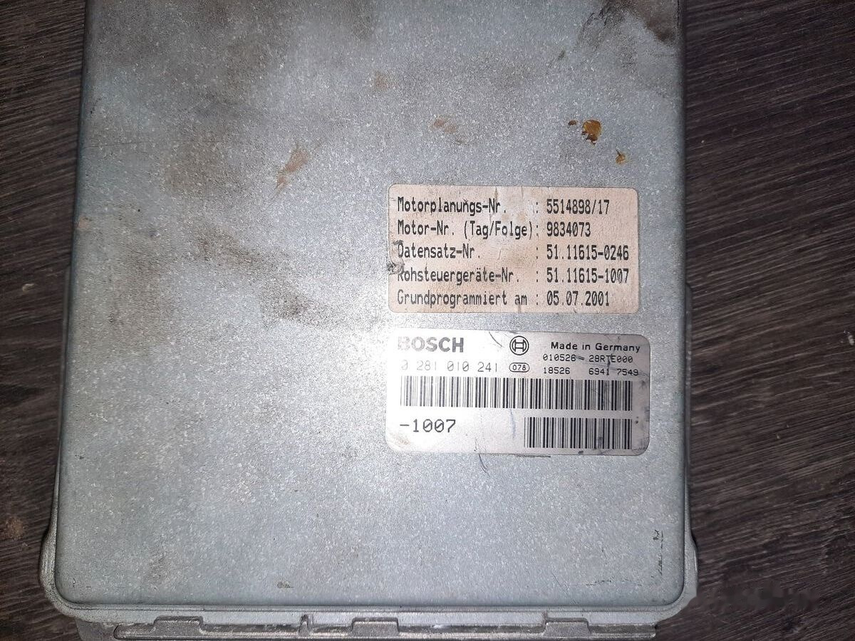 MAN BOSCH 0281001521. 0261200173 \ 020600009 1730575 MAN - Elektroniskais vadības bloks (ECU) - Autobuss: foto 4 MAN BOSCH 0281001521. 0261200173 \ 020600009 1730575 MAN - Elektroniskais vadības bloks (ECU) - Autobuss: foto 4