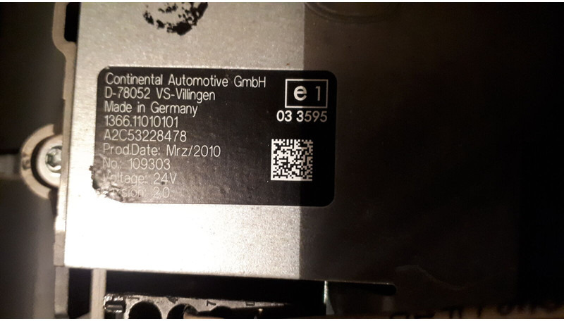 Mērinstrumentu panelis Mercedes-Benz D-78052VS: foto 7