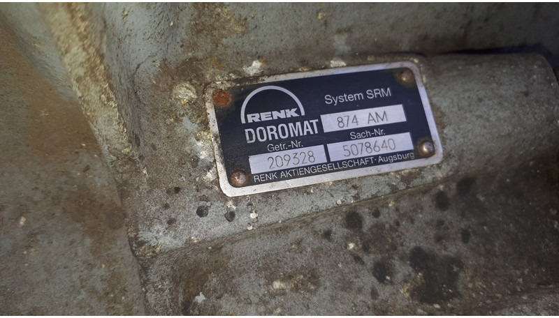 Mercedes-Benz Doromat 874 AM .W4B 110\3 G4-130. - Pārnesumkārba: foto 3 Mercedes-Benz Doromat 874 AM .W4B 110\3 G4-130. - Pārnesumkārba: foto 3