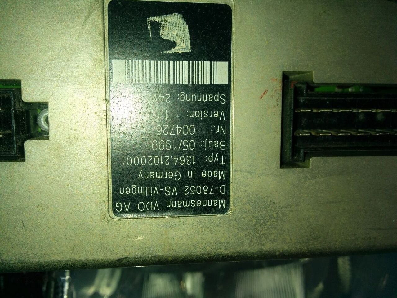 Neoplan MUX2-B Neoplan - Elektroniskais vadības bloks (ECU) - Autobuss: foto 5 Neoplan MUX2-B Neoplan - Elektroniskais vadības bloks (ECU) - Autobuss: foto 5
