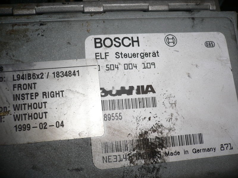 Scania BOSCH 0504004109/. VUS-405ac Scania - Elektroniskais vadības bloks (ECU) - Autobuss: foto 2 Scania BOSCH 0504004109/. VUS-405ac Scania - Elektroniskais vadības bloks (ECU) - Autobuss: foto 2