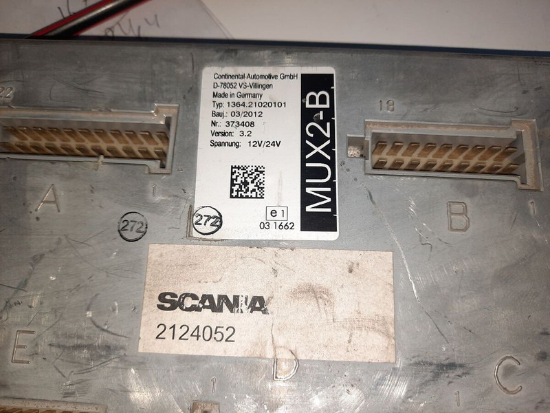Scania MUX2-B MUX2-M.MUX2-B+/ ZR2-BS/ ZR2-BD - Elektroniskais vadības bloks (ECU): foto 1 Scania MUX2-B MUX2-M.MUX2-B+/ ZR2-BS/ ZR2-BD - Elektroniskais vadības bloks (ECU): foto 1