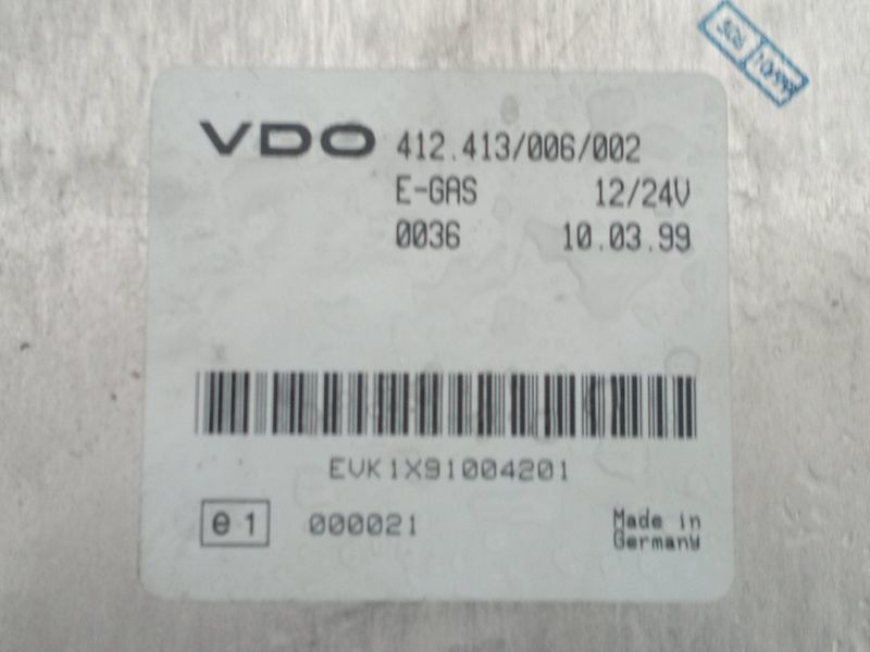 Scania VDO 412.413\006\002 . 412.413/006/005 - Elektroniskais vadības bloks (ECU): foto 1 Scania VDO 412.413\006\002 . 412.413/006/005 - Elektroniskais vadības bloks (ECU): foto 1