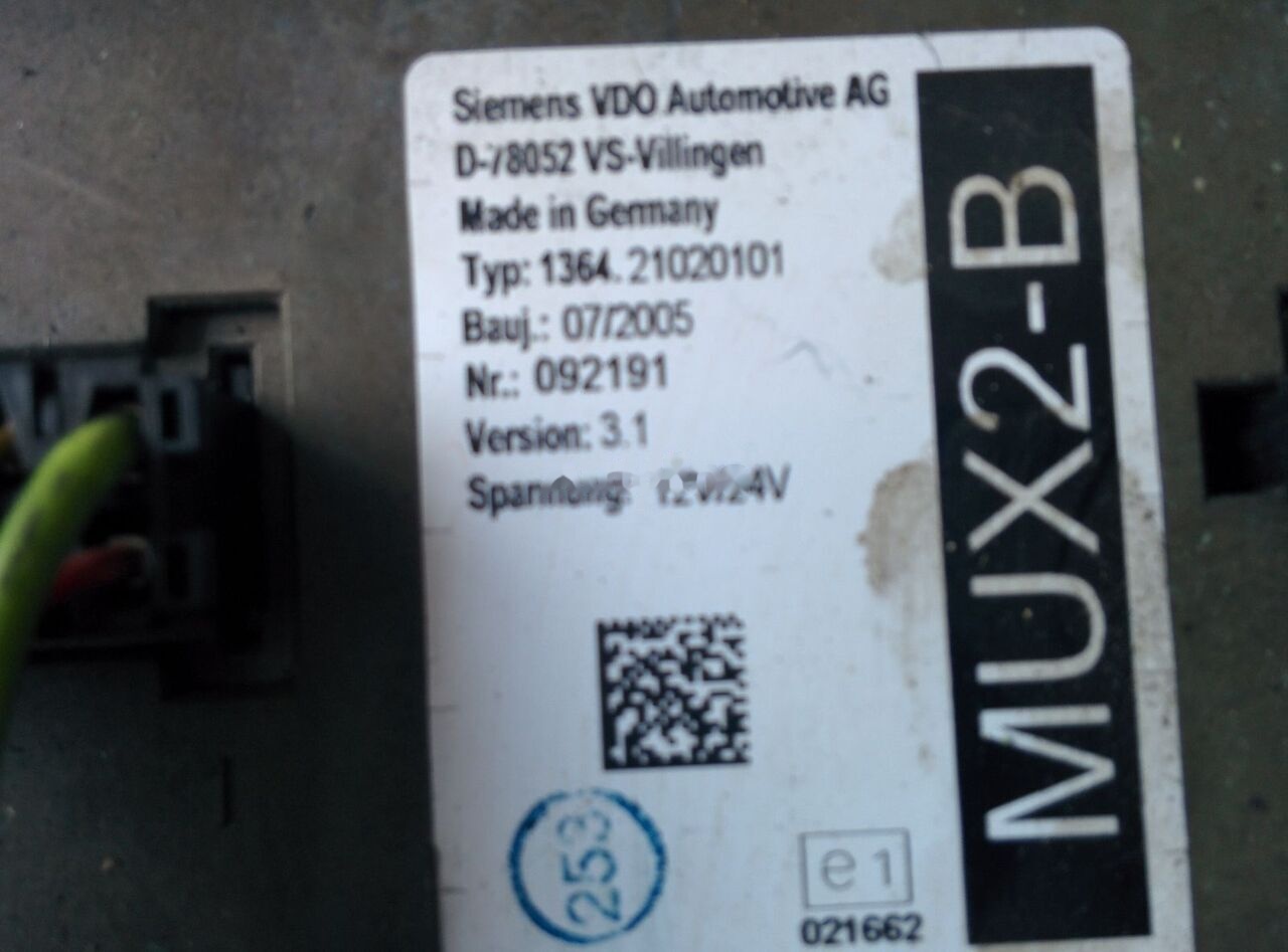 Scania VDO 412.413\006\002 . 412.413/006/005 Scania omni Link - Elektroniskais vadības bloks (ECU) - Autobuss: foto 2 Scania VDO 412.413\006\002 . 412.413/006/005 Scania omni Link - Elektroniskais vadības bloks (ECU) - Autobuss: foto 2