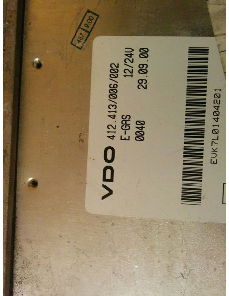 Scania VDO 412.413/006/005 412.413/006/002 - Elektroniskais vadības bloks (ECU): foto 3 Scania VDO 412.413/006/005 412.413/006/002 - Elektroniskais vadības bloks (ECU): foto 3