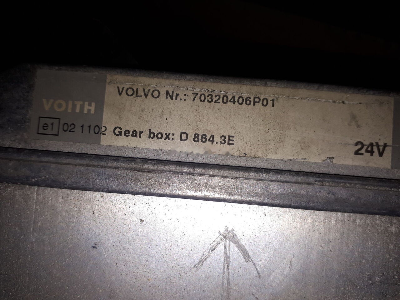 Elektroniskais vadības bloks (ECU) - Autobuss Scania VOITH 864.3E 4HT2R2 Neoplan Volvo   Scania Volvo: foto 9
