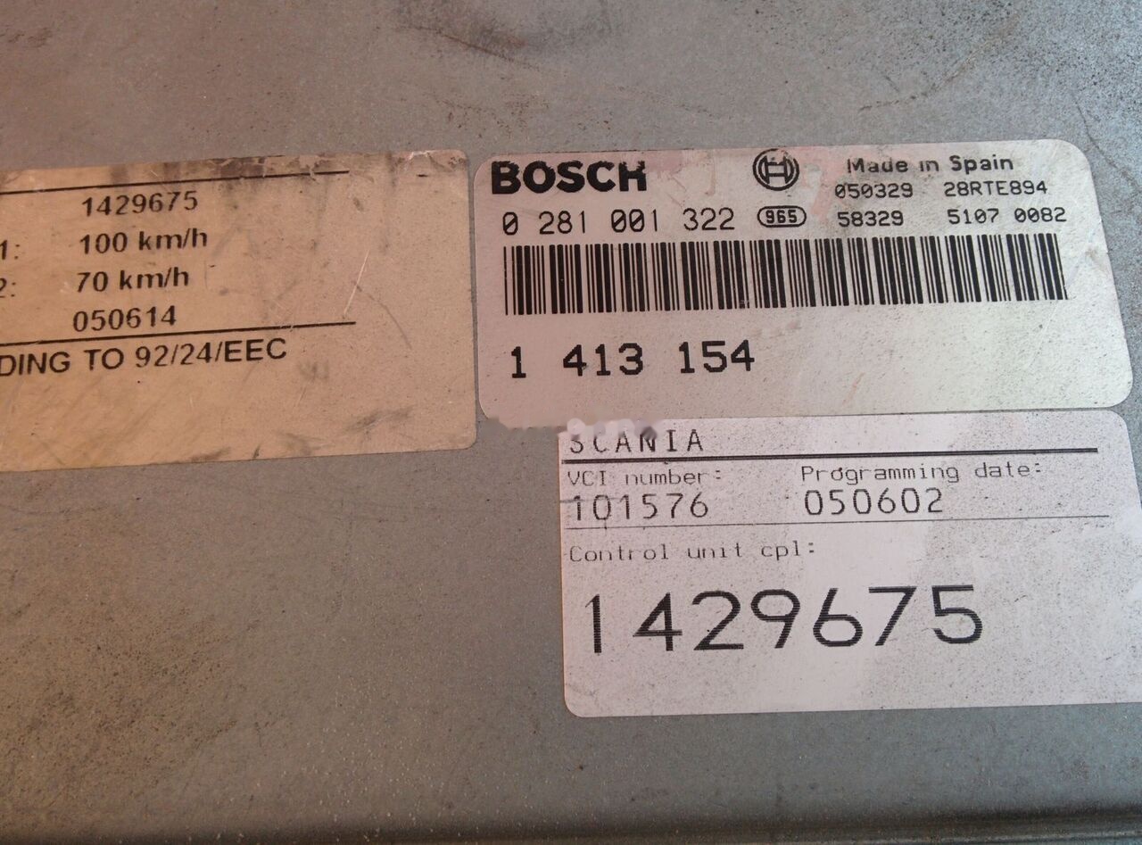 Scania dvigatelem 0281001322 - 1413154   Scania 094 Omni Link līzingu Scania dvigatelem 0281001322 - 1413154   Scania 094 Omni Link: foto 14
