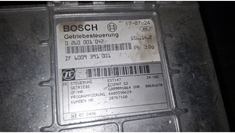 Scania кпп 602С .0260001031 . 032. 041. - Elektroniskais vadības bloks (ECU): foto 2 Scania кпп 602С .0260001031 . 032. 041. - Elektroniskais vadības bloks (ECU): foto 2