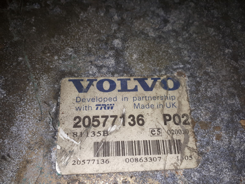 Volvo 20995091 P02. 20577136 P02 20582962 P05. - Elektroniskais vadības bloks (ECU): foto 5 Volvo 20995091 P02. 20577136 P02 20582962 P05. - Elektroniskais vadības bloks (ECU): foto 5