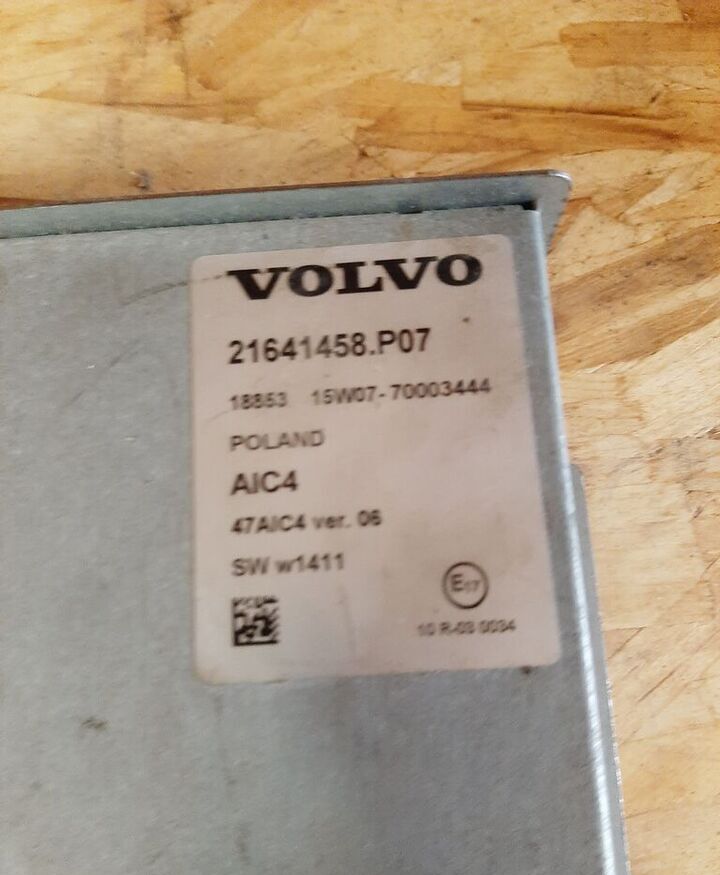 Volvo 21641458.P07 - Elektroniskais vadības bloks (ECU) - Autobuss: foto 1 Volvo 21641458.P07 - Elektroniskais vadības bloks (ECU) - Autobuss: foto 1